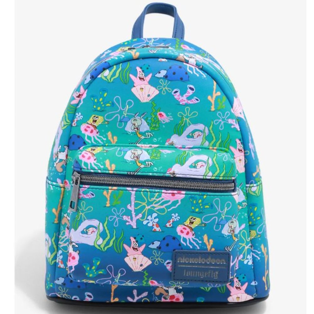 Loungefly Nickelodeon SpongeBob mini backpack - Picture 7 of 8